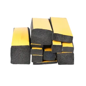 High Quality Customized Supply Of EPDM Rubber Foam A Variety Of Rubber Seal Rubber Foam Strip Adhesive Backed Foam Strip