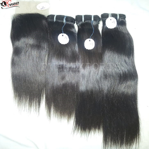 Remy Human Hair <b>Extensions</b> Straight and <b>Curly</b> High Quality Hair - Product Image 1
