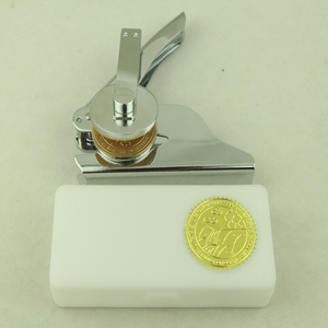 Embosseur de livres <span class=keywords><strong>personnalisé</strong></span> en <span class=keywords><strong>laiton</strong></span> pour usage professionnel, <span class=keywords><strong>tampon</strong></span> à embosser avec étiquette privée - Product Image 2