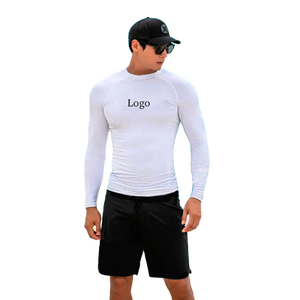 ODM OEM 2025 Chemise de compression à manches longues pour hommes Anti-UV Rashguard pour l'entraînement BJJ et MMA pour une utilisation en salle de sport - Product Image 1