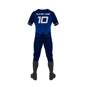 Acheter Uniformes de baseball à manches longues de haute qualité pour hommes ensembles de maillot de sublimation anti-UV respirant avec logo du nom de l'équipe pour le softball - Product Image 3