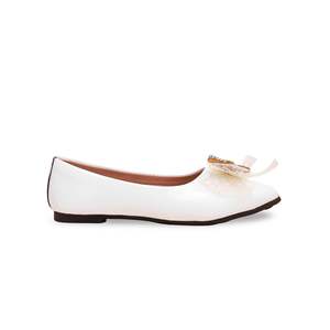 Zapatos formales blancos para niñas KD2347 - Product Image 4