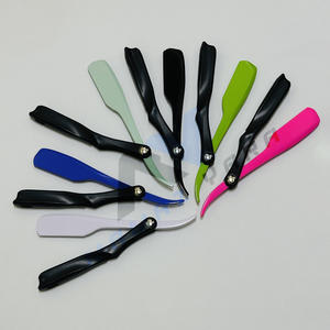 Rasoir à main pour barbier, best-seller, pliable, rasoir à barbe manuel, lame en acier inoxydable, support de lame, rasoir droit, rasoir de salon - Product Image 4