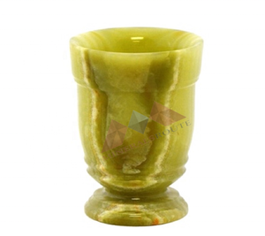 Suministro directo de fábrica Embalaje personalizado Onyx Taza de baño Decoración de arte popular para uso doméstico Artesanía natural - Product Image 3