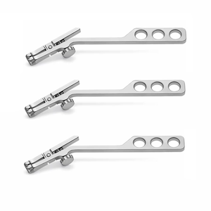 Standard <b>Surgical</b> Stainless Steel Medical Instrument with Manual Power Source Titanium Metal Handle - Product Image 1