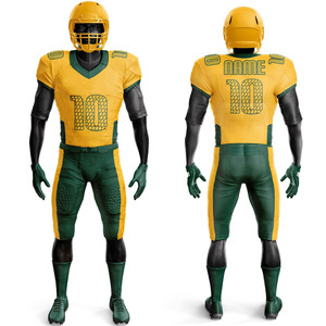 Breathable Comfortable Sports Wear American Football Uniform Customized Team Name Logo Sublimation Design American Uniform - Product Image 1