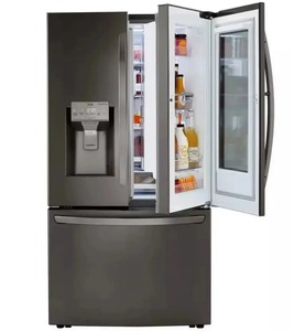 Réfrigérateur à portes françaises intelligent avec porte dans la porte, congélateur double température à encastrer, distributeur d'eau et de glace externe pour la famille - Product Image 3