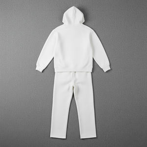 Conjunto de 2 Piezas de Chándal con Capucha para Hombre de Invierno, de Alta Calidad OEM, Ropa Personalizada, Estilo Urbano, Estampado, Poliéster/Algodón Sólido, Corte Regular - Product Image 5