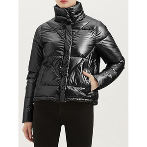 2025 <b>Womens</b> Puffer Paddled Down Shiny <b>Jacket</b> Quilted <b>for</b> <b>Women's</b> <b>Jackets</b> Clothing Manufacturers Custom logo Winter Coat Men - Product Image 2