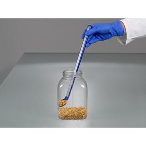 Cuchara Detectable de Mango Largo Azul PS, Segura para Alimentos, Producción en Sala Limpia, Esterilizada, Empaquetada Individualmente, Forma Especial, Capacidad de 5 ml - Product Image 2