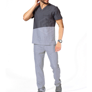 Made Best Material Cotton Canvas <b>Scrub</b> Sets Custom <b>Size</b> High Quality Eco-Friendly <b>Plus</b> <b>Size</b> Custom Design Hot Sale Latest Design - Product Image 1