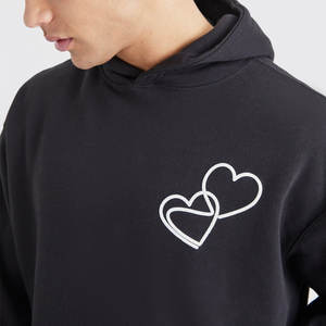 Sweat-shirt vintage streetwear personnalisé Y2K 100% coton, fabricant d'impression 3D en relief, logo, essentiels pour hommes - Product Image 3