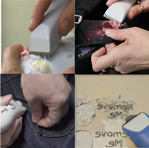 Desgarrador de costuras eléctrico inalámbrico profesional Industrial/removedor de puntadas de grado DIY para costura y bordado alimentado por batería" - Product Image 5