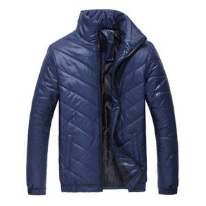 Wholesale 2022 Custom 100% Leather Puffer <b>Jacket</b> <b>for</b> <b>Men</b> Reversible <b>Denim</b> with Customized Color Size Style Latest ODM Design - Product Image 3