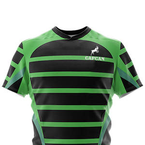 Conjunto de uniforme de rugby personalizable para hombre, transpirable y duradero para partidos intensos con nombre y número de equipo - Product Image 4
