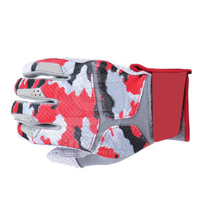 Best Grade Leather Baseball Batting Gloves Camo Printed Unique Style Waterproof Full Finger Eco-Friendly - Product Image 6