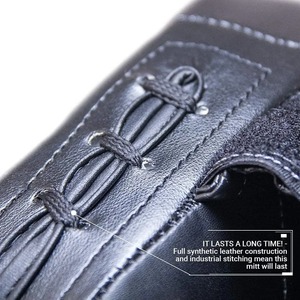 Boxing <b>Pads</b> <b>Focus</b> Mitts Convex Skin Leather Curved Hook and Jab Target Hand <b>Pads</b> Great for Mma,Martial Arts,Muay Thai - Product Image 5