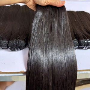 Offre Spéciale, Extensions de Cheveux Naturels Noirs 100% Humains Bruts Vietnamiens, Très Appréciées, Douces et Naturelles pour Coiffure en Salon. - Product Image 2