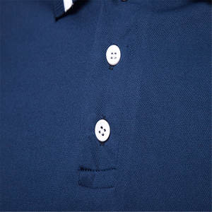 Marque privée Polo pour homme Confortable et respirant 100% coton Tissu tricoté à motif solide Fabriqué au Pakistan - Product Image 4