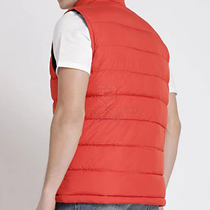 Servicio OEM, Diseño con Logotipo Propio, Chaqueta de Burbuja sin Mangas con Capucha para Hombre, Invierno, Alta Calidad, Transpirable, Ecológica y Personalizable - Product Image 4