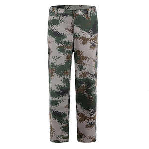 Conjunto de ropa de dos piezas de camuflaje de uniforme táctico para hombre, ropa personalizada para exteriores, tela duradera transpirable, ajuste cómodo - Product Image 2