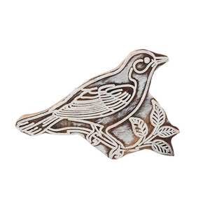 Blocs d'impression d'oiseaux faits à la main Vente en gros Blocs d'art et d'artisanat en bois pour enfants - Product Image 1