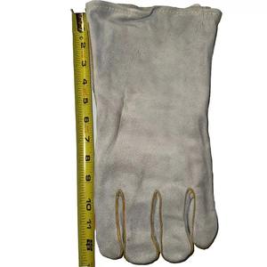 Guantes de soldadura de cuero de seguridad personalizados de alta exigencia anti-corte mejor protección de la mano de fabricación al por mayor precio guantes de soldadura - Product Image 2