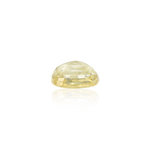 พลอยแซฟไฟร์สีเหลืองธรรมชาติ 9.50 กะรัต ประดับด้วยบลูโทแพซทรงเหลี่ยมและทรงมาร์คีส์ ผ่านการบำบัดในห้องปฏิบัติการ - Product Image 2