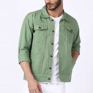 Nouvelle arrivée Veste d'hiver pour hommes à manches longues personnalisée 100% coton Jeans fabriqué en usine en gros disponible - Product Image 1