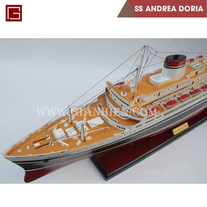 Gia Nhien Fabricant Conception personnalisée SS ANDREA DORIA Bateau de croisière MODÈLE DE BATEAU EN BOIS MODÈLE DE BATEAU EN bois DE HAUTE QUALITÉ - Product Image 5