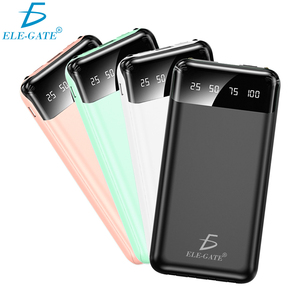 Power Bank Portatile ad Alta Capacità 10000mAh con Display LED, Materiale Plastico, Batteria Li-Polimero, Standard Presa USA e Giappone - Product Image 1