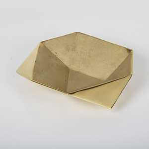 Bol à salade Portis en acier inoxydable de haute qualité 23 cm bol à fruits en laiton en métal argenté fabriqué à la main avec travail de sculpture décoratif - Product Image 4