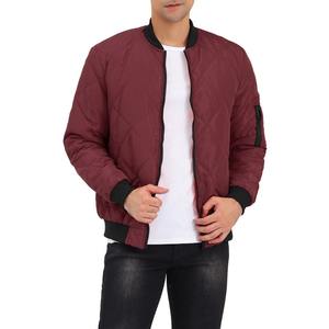 Offre Spéciale personnalisé homme veste grande taille Oem hommes Bomber veste solide plaine de qualité supérieure respirant hommes Bomber veste - Product Image 3