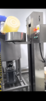 Nueva Máquina Automática de Dosificación y Vertido de Masa para Pasteles de Acero Inoxidable de Grado Alimenticio con Ruedas Móviles para Materiales Semielaborados de Panadería