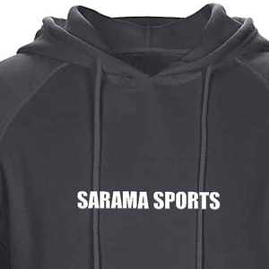 Sweat-shirt à capuche personnalisé avec broderie et impression en relief pour homme, en molleton français surdimensionné, uni et teint pour l'hiver - Product Image 3