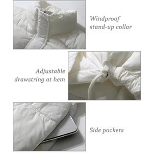 Léger Patchwork Street Style Avant Logo Coupe-Vent Respirant Doudoune Veste Décontractée Coupe Décontractée Hommes - Product Image 5