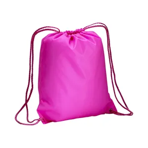 Zaino Sportivo Personalizzato 210T con Coulisse Fluorescente per Promozioni - Product Image 4