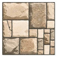 Carreaux de sol en céramique rustique mat 400x400 antidérapants, style moderne classique, modèle Block Stone émaillé de la marque India Novac
