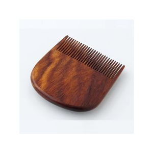 Peine para Barba de madera pequeño con logotipo personalizado para hombre de proveedor indio a precio asequible - Product Image 5