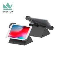 LST09-D Flip Support DE Tablette pour iPad Support De Kiosque De Paiement De Kiosque D'affichage De Sécurité pour Tablette Android Surface Comptoir Top