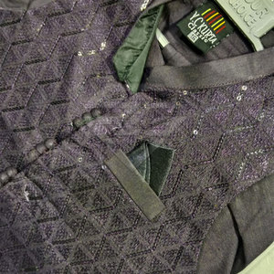 Conjunto de Kurta y Pijama de Alta Calidad para Niños con Chaleco - Ropa Tradicional para Bodas y Fiestas 100% Algodón de Secado Rápido - Product Image 3