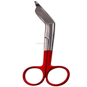 Ciseaux à pansements Lister en acier inoxydable, instrument chirurgical médical pour opérations ORL en milieu hospitalier, Classe I CE - Product Image 4