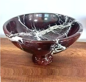 Bol en résine de bois Décoration de mariage Vaisselle Utiliser un bol en résine de bois pour la cuisine et la table à vendre - Product Image 2