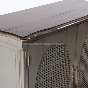 ตู้เฟอร์นิเจอร์ หมายเลข 2614 ผลิตจากไม้และหวาย ดีไซน์สวยงาม ราคาประหยัด - Product Image 4