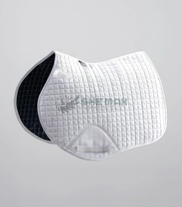 แผ่นรองอานม้าแบบอังกฤษ ทนทาน บุด้วยผ้าควิลท์ ให้การรองรับที่มีความนุ่มสบาย ระบายอากาศได้ดี ควบคุมความชื้น และรองรับการเคลื่อนไหวอย่างมั่นคง - Product Image 1