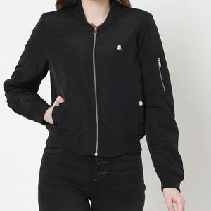Fournisseur direct d'usine 2026, vestes bomber d'hiver pour femmes, tricotées, respirantes, écologiques, coupe-vent, de haute qualité, personnalisées - Product Image 1