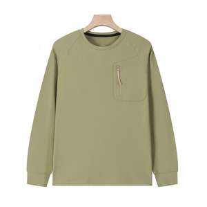 เสื้อฮู้ดดี้และเสื้อสเวตเชิ้ตบุซับในสำหรับผู้ชายแบบสั่งทำราคาถูก ผลิตจากผ้าโพลีเอสเตอร์/คอตตอนถัก พิมพ์ลายดิจิทัล กันน้ำ ระบายอากาศได้ดี - Product Image 5