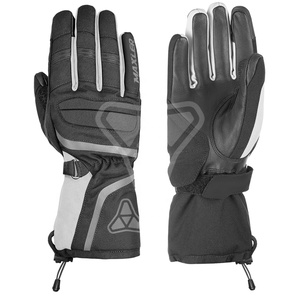 Gants de moto en cuir de haute qualité pour hommes et femmes Équipement de protection classique pour l'hiver Options longues et courtes pour la conduite - Product Image 1
