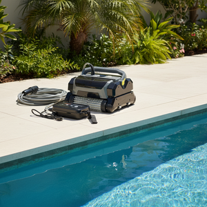 Robot Limpiador de Piscinas Inteligente con Cable, Automático, para Paredes, Subacuático, para Piscinas de Plástico, con Enchufe Estadounidense - 25M - Product Image 1