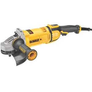 Meuleuse d'angle sans fil professionnelle jaune de 7 pouces avec 8 500 tr/min et 4,9 CV, mini-interrupteur à gâchette et interrupteur coulissant 220 V pour le polissage - Product Image 6
